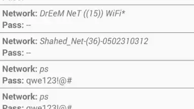 Capture d'écran de WiFi Dumpper 2