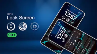 Capture d'écran de Lock Screen iOS 16 11