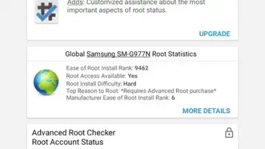 Capture d'écran de Root Checker (Superuser) 6