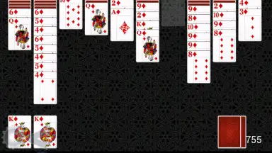 Capture d'écran de Spider Solitaire HD 2 7