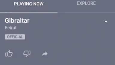 Capture d'écran de YouTube Music (Android TV) 4