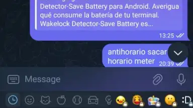 Capture d'écran de Telegram 12