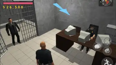 Capture d'écran de Police Cop Simulator. Gang War 1