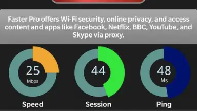 Capture d'écran de VPN-Faster Pro 3