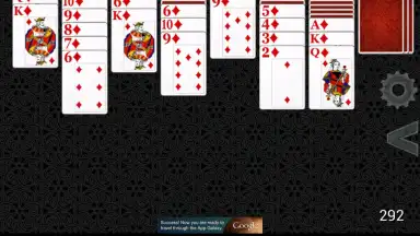 Capture d'écran de Spiderette Solitaire HD 1
