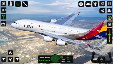 Capture d'écran de Airplane Simulator Flight Game 2
