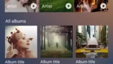 Capture d'écran de Samsung Music 4