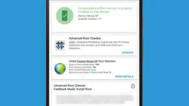 Capture d'écran de Root Checker 10