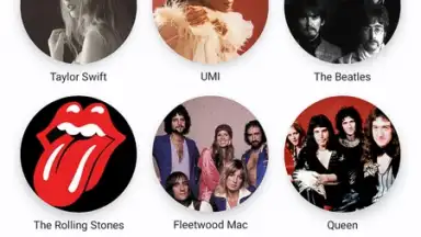 Capture d'écran de Deezer 2