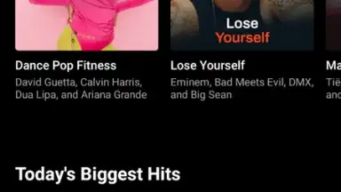 Capture d'écran de YouTube Music 14