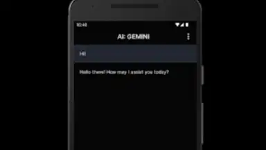 Capture d'écran de Gemini AI 2