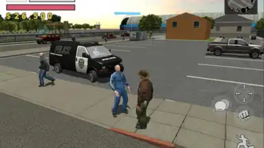 Capture d'écran de Police Cop Simulator. Gang War 15