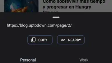 Capture d'écran de Yandex Browser 11