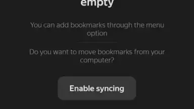 Capture d'écran de Yandex Browser (alpha) 9