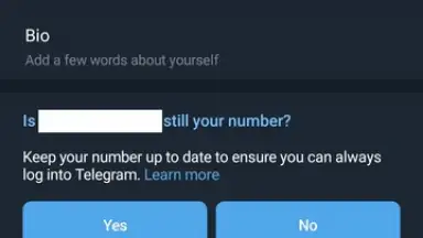 Capture d'écran de Telegram 4