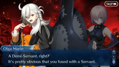 Capture d'écran de Fate/Grand Order 16