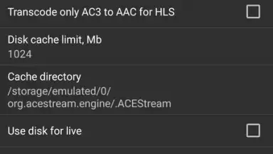 Capture d'écran de Ace Stream Media (Android TV) 4