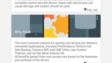 Capture d'écran de Root Checker 2