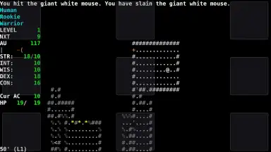 Capture d'écran de Angband 6