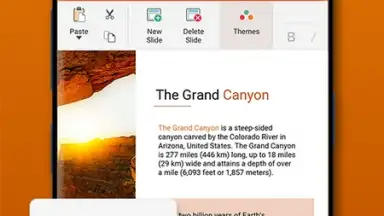 Capture d'écran de MobiOffice 3