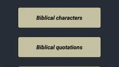 Capture d'écran de The bible quiz game 2