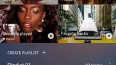 Capture d'écran de Samsung Music 3