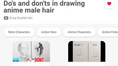 Capture d'écran de Learn to draw anime 9