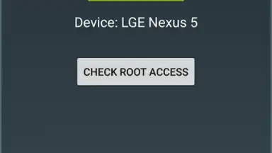 Capture d'écran de SU Root Checker 2