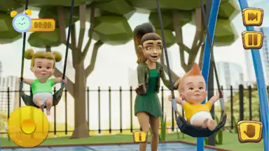 Capture d'écran de Twins Baby Mother Daycare Game 3