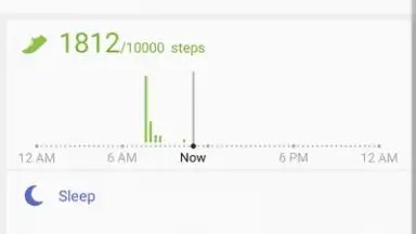 Capture d'écran de Samsung Health 13