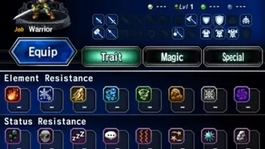 Capture d'écran de FINAL FANTASY BRAVE EXVIUS (JP) 11