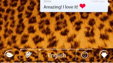 Capture d'écran de Leopard Keyboard 5