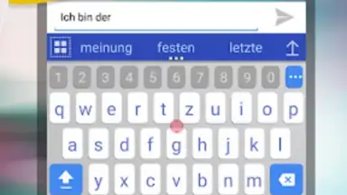 Capture d'écran de a.i.type German Predictionary 4