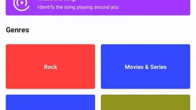 Capture d'écran de Deezer 11