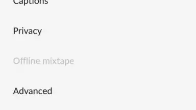 Capture d'écran de YouTube Music (Android TV) 8