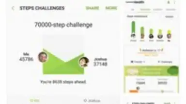 Capture d'écran de Samsung Health (Android Wear) 3