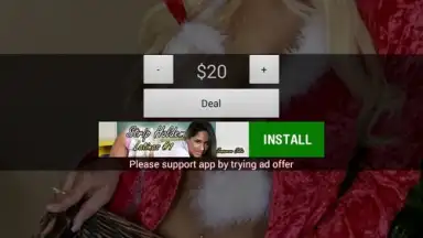 Capture d'écran de Sexy Strip Blackjack Christmas 3