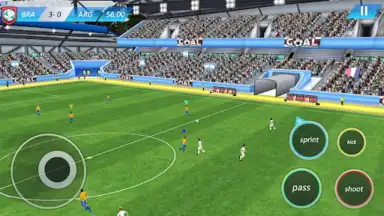 Capture d'écran de Football Soccer League Game 3D 2