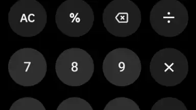 Capture d'écran de Calculator 1