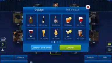 Capture d'écran de Poker Latino HD 4