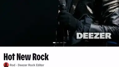 Capture d'écran de Deezer 9