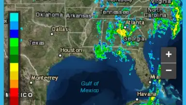 Capture d'écran de Radar meteorologico y seguimiento de tormentas 4
