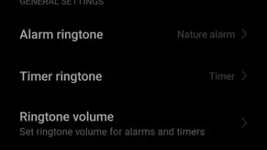 Capture d'écran de MIUI Clock 3