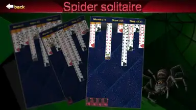 Capture d'écran de Spider Solitaire FreeCell 1