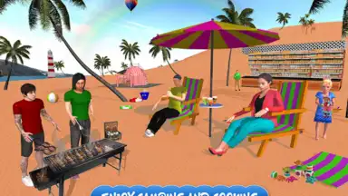Capture d'écran de Virtual Family Summer Vacation 1